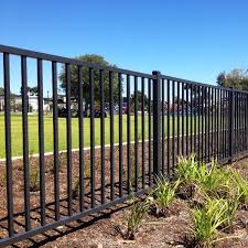 Commercial Iron Fence Mansfield Fence and Deck Company 